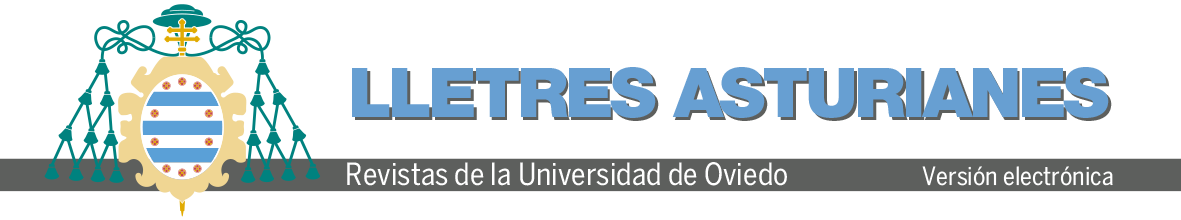 Logotipo Revista LLetres Asturianes
